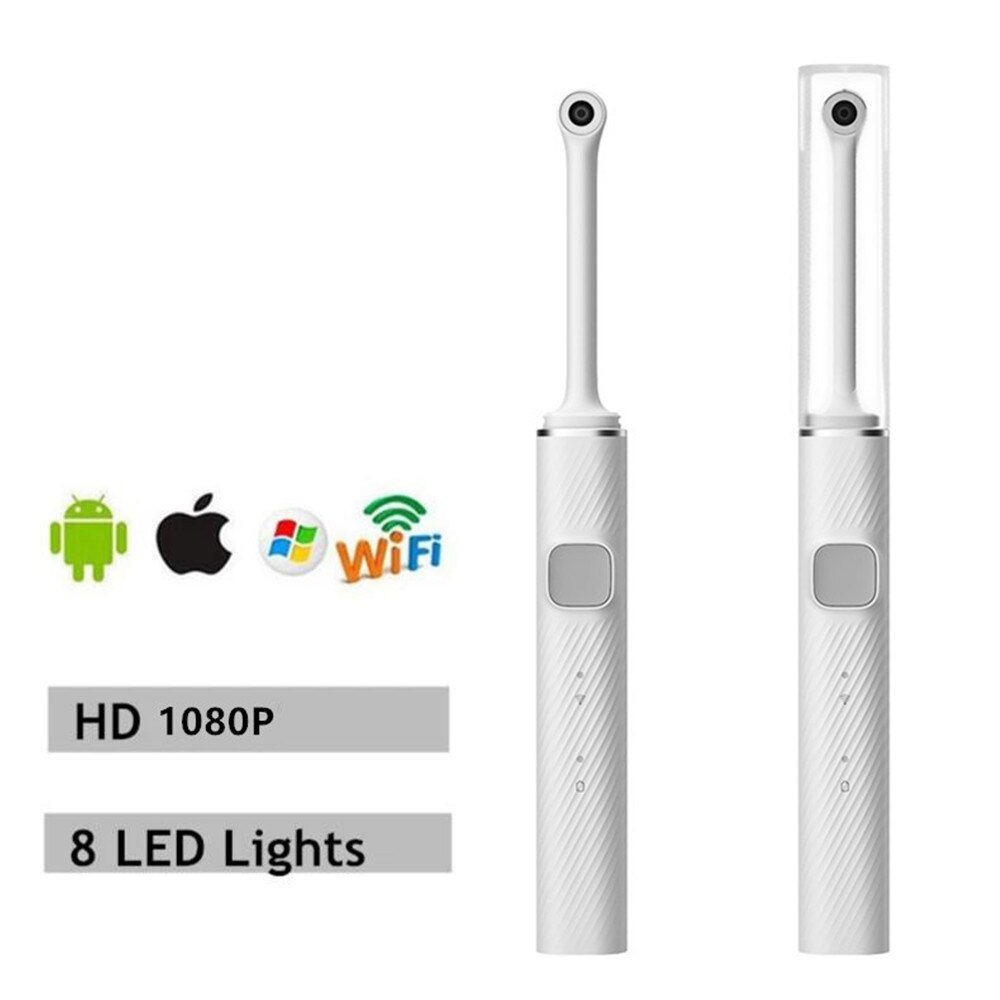 Wireless WiFi USB Intra Oral Dental Intraoral Camera Dentist Device 8 LED Light Real-time Video Inspection Teeth camera intraora: Option 5
