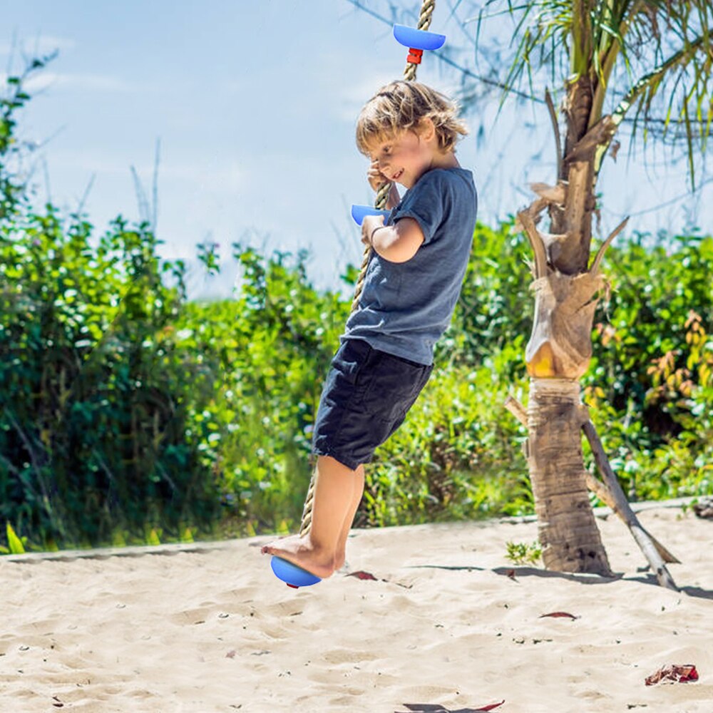 Enfants escalade corde pour balançoire ensemble corde échelle en plein air arbre arrière-cour aire de jeux équipement