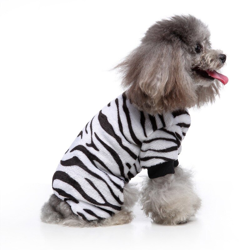 Winter Hond Kleren Mooie Sneeuwvlok Zachte Fleece Pyjama Voor Kleine Middelgrote Honden Puppy Warme Hond Kleding 4-Legged Jas kleding #
