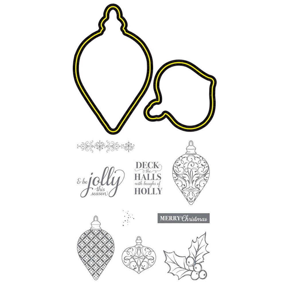 DIY Materials Seal Cutting Die Decor Supplies Festival Series Stencil Scrapbook for Household Wedding Presents Supplies: Style O