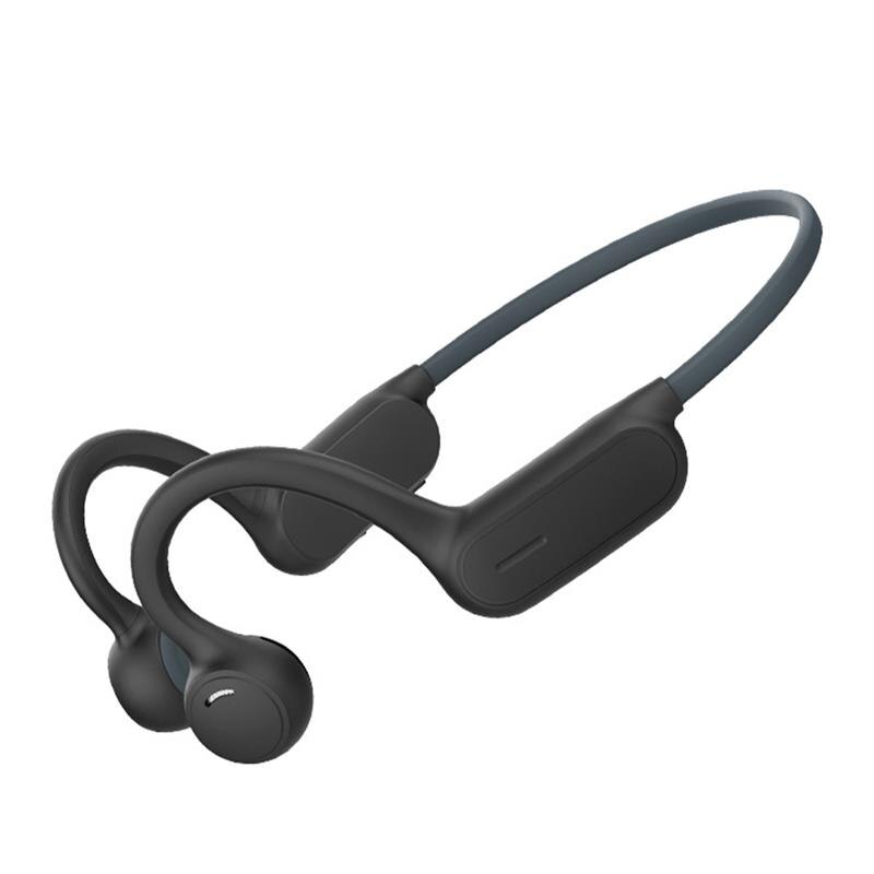 OPENEAR Drahtlose Bluetooth Kopfhörer Knochen Leitung Headset Wasserdicht Sweatproof Sport Stereo Kopfhörer: Schwarz