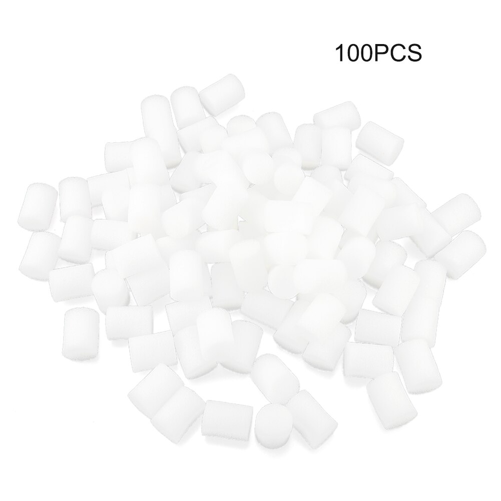 100 Pcs/Set Hydroponic Sponge Planting Gardening Tool Seedling Vegetable Cultivation Sponges Greenhouse 19mmX25mm