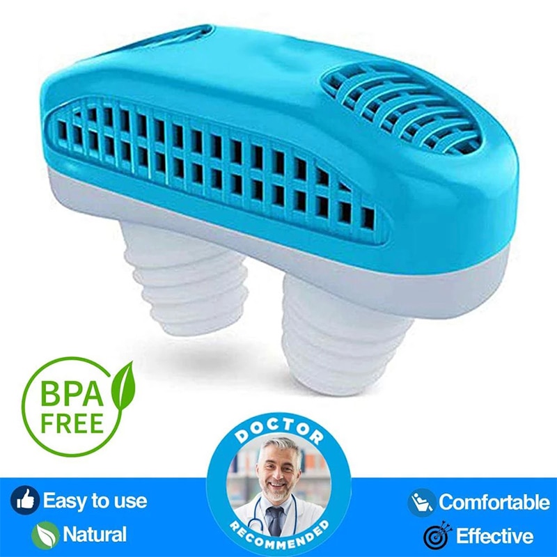 Dilatadores nasales antirronquidos de silicona, Clip Nasal antirronquidos, bandeja para dormir, ayuda para dormir, protector de Apnea, dispositivo nocturno