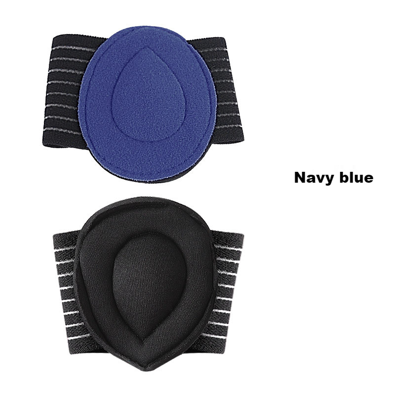 1 Pair Arch Foot Care Shocking Foot Arch Support Plantar Fasciitis Heel Pain Aid Feet Cushioned, Health Feet Protect Care: Navy blue