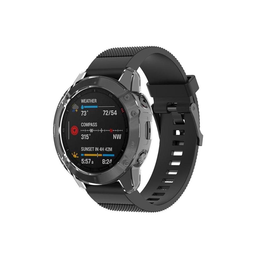 Protection Frame Shell For Garmin Fenix 6 6S 6X Case Replacement TPU Cover for Fenix 6 6s 6x pro smart watch accessories Shell