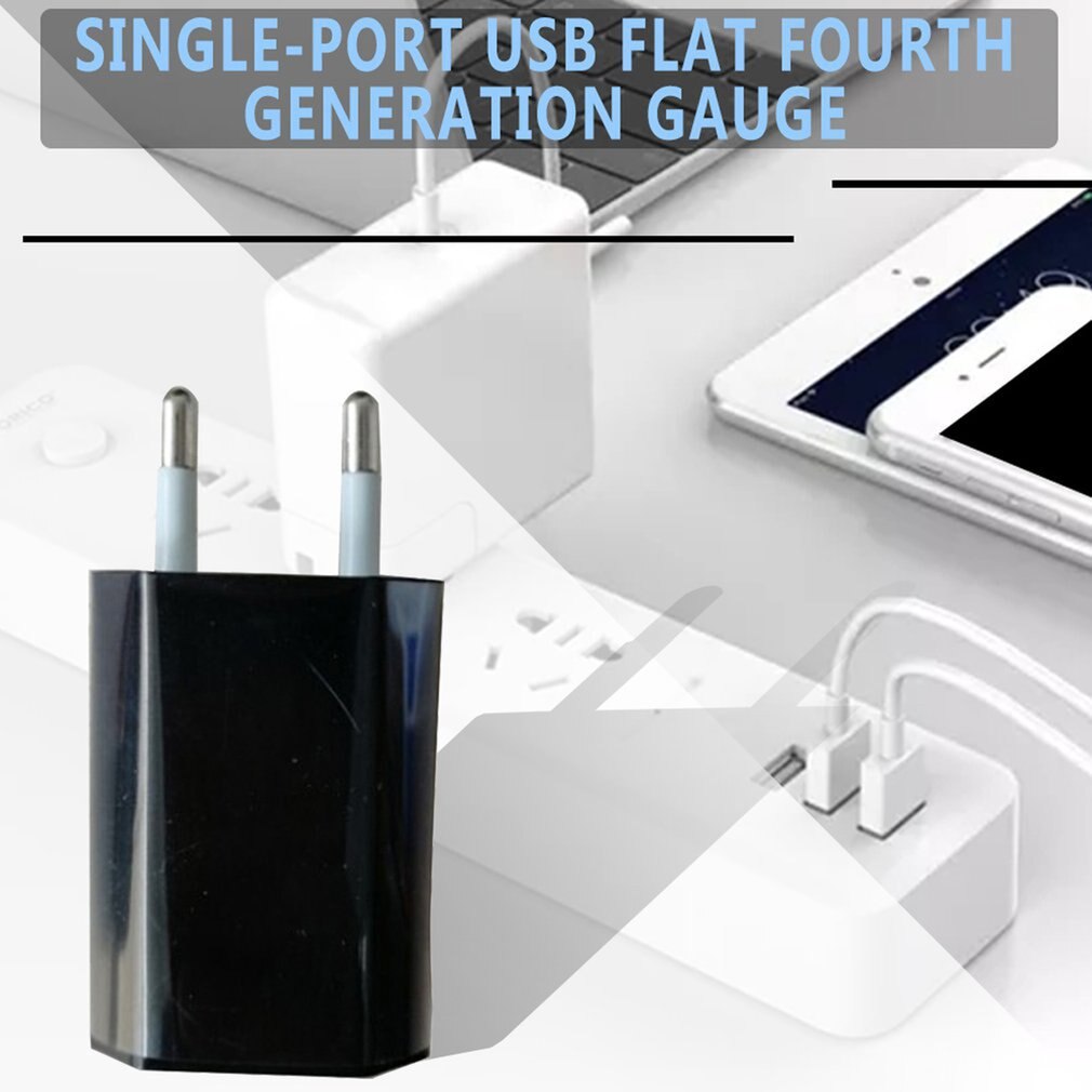 practical chargers mobile phone chargers single port usb chargers flat 5V 500mA durable portable chargers