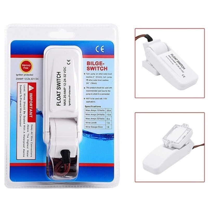 Bilge Pumps 12V 1100GPH Car Pumps Submersible Boat Marine Bilge Water Pump or Float Switch Combination Suit