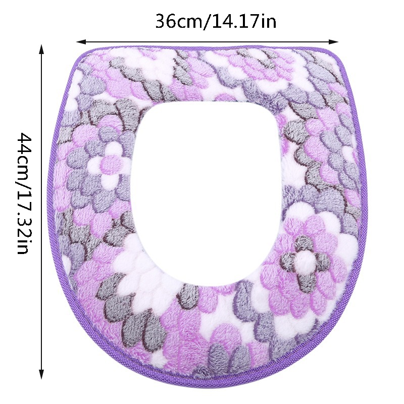 Toilethoes Pluche stoelhoes Modellen Waterdicht Universeel model Toiletring Wasbare badkamermat Decoratieve toiletbril
