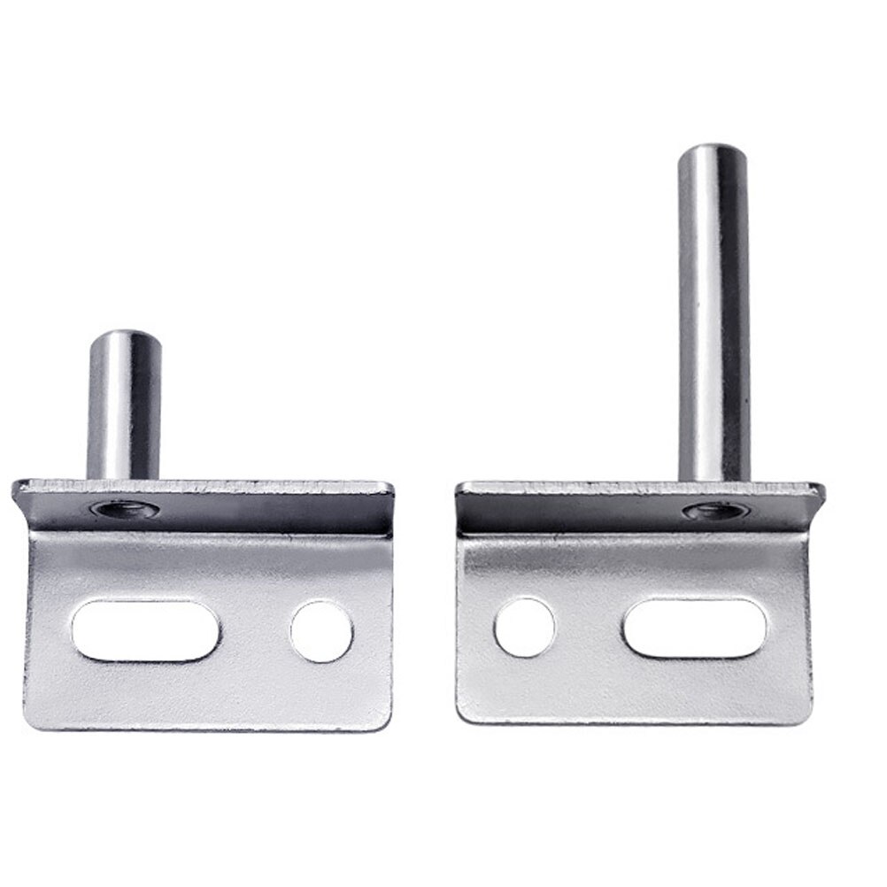30 Stuks Hoek Scharnieren Deur Scharnier Zware Pivot Scharnier Voor Houten Deuren (Zilver Korte Stijl)
