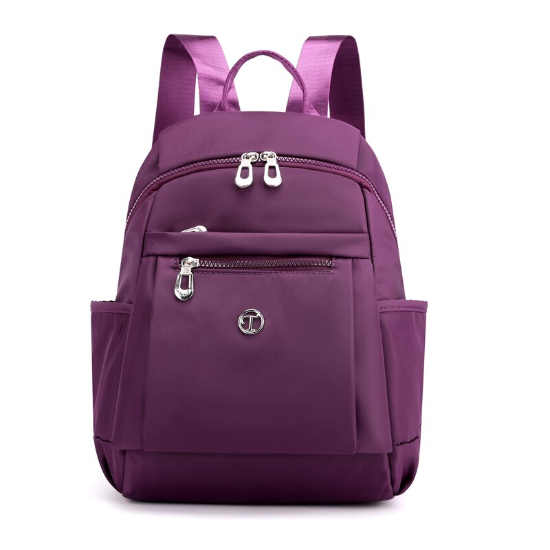 Vento Marea Reizen Vrouwen Rugzak Schooltas Voor Tiener Meisjes Vrouwelijke Grote Capaciteit Schoudertas Rode A4 Papier rugzak: PURPLE BACKPACK