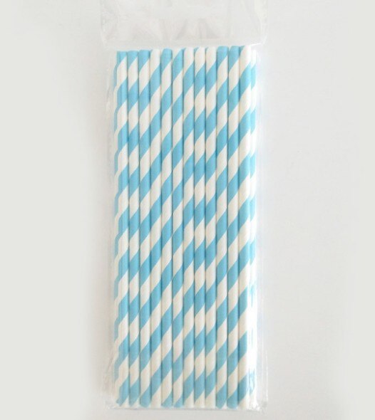 Mermaid Theme Birthday Party Decoration Mermaid Party Disposable Tableware Set Cake Topper Baby Shower Girl 1st Birthday Party: 10pcs straw