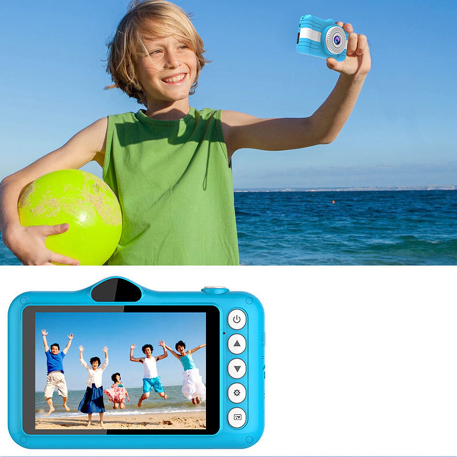 Soonhua X600 Kids Digitale Camera 3.5Inch 20MP 1080P Dual Lens Kinderen Digitale Camera Voor Meisjes Jongens Peuters