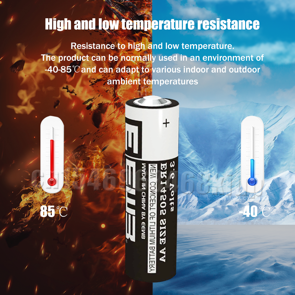 20Pcs 3.6V ER14505 14505 Aa Vervangende Lithium Batterij Voor Plc Cnc Machine Gereedschappen Water Meter Touch Screen Alarm klok Batteria