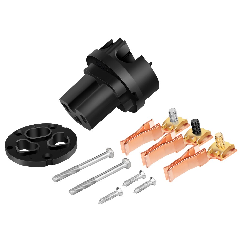 E106/F106 Pure Copper EU Plug Type Schuko Power Plug 99.998% Pure Copper Schuko Power Connector HI FI Power Cable