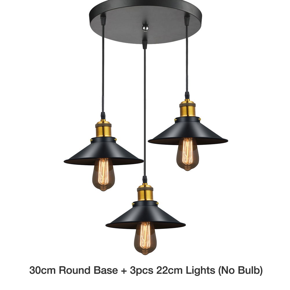 Modern Lustre LED-Chandelier-Lighting Black Metal Ceiling-Chandeliers Vintage-Light Dining Bedroom Hanglamp Suspension Luminaire