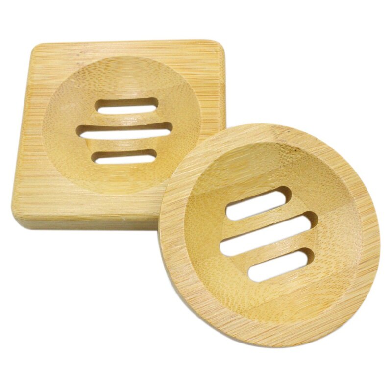 Drewniane mydelniczka tacy ociekaczem mydelniczki prysznic mydło stojak pudełko robić przechowywania łazienka akcesoria mydelniczka odporna na pleśń