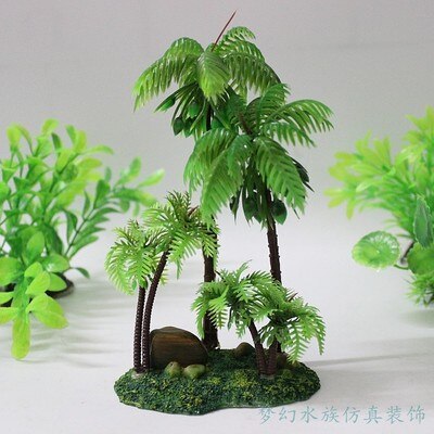 Nowe chwasty symulacji akwarium, żółw, gad, cylinder, zwierzę domowe, kształtowanie krajobrazu, dekoracje: B.9cm-6cm-16cm