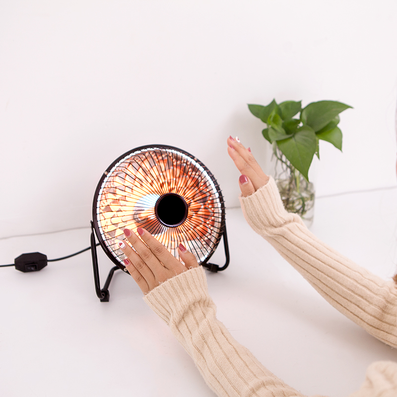 Mini calentador eléctrico de viento portátil, Interruptor táctil, radiador pequeño, estufa para invierno, oficina, hogar, viaje