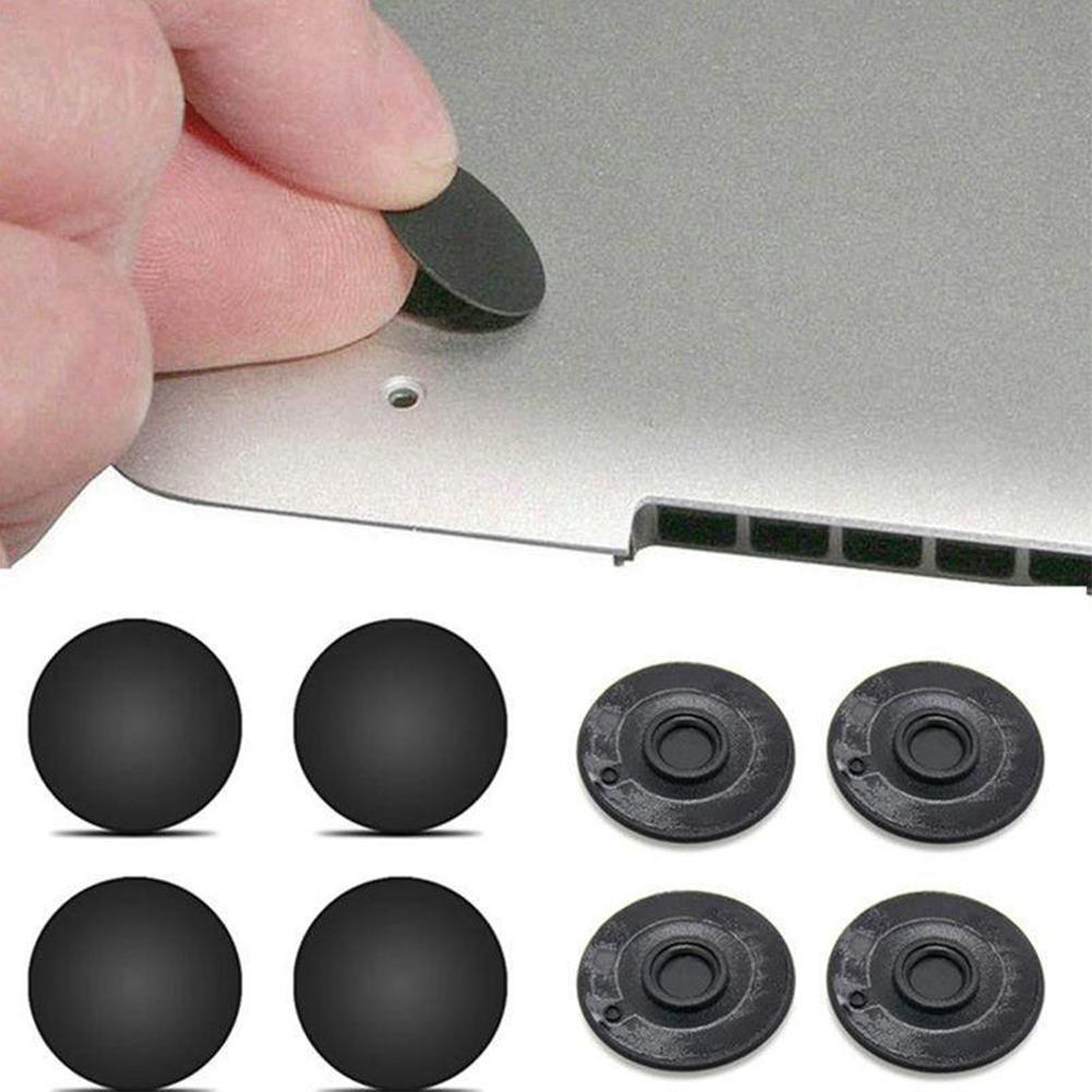 4 stück gummierte, verschleißfeste laptop-unterseite, ersatzfüße, mini-ständer, selbstklebend, für macbook pro  a1278