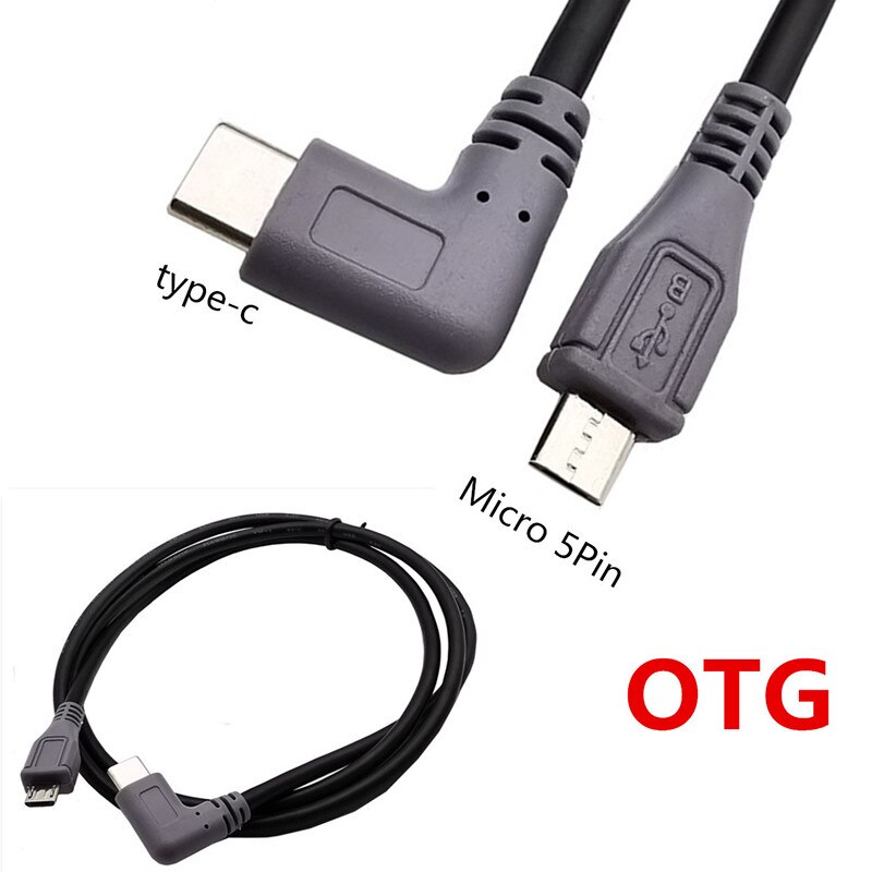 USB-C Type-C Naar Mini Usb 5pin & Micro Usb 5Pin & Type-C Usb C Male Naar mannelijke Otg Kabel Data Kopie Opladen Adapter Kabel 1M/100Cm