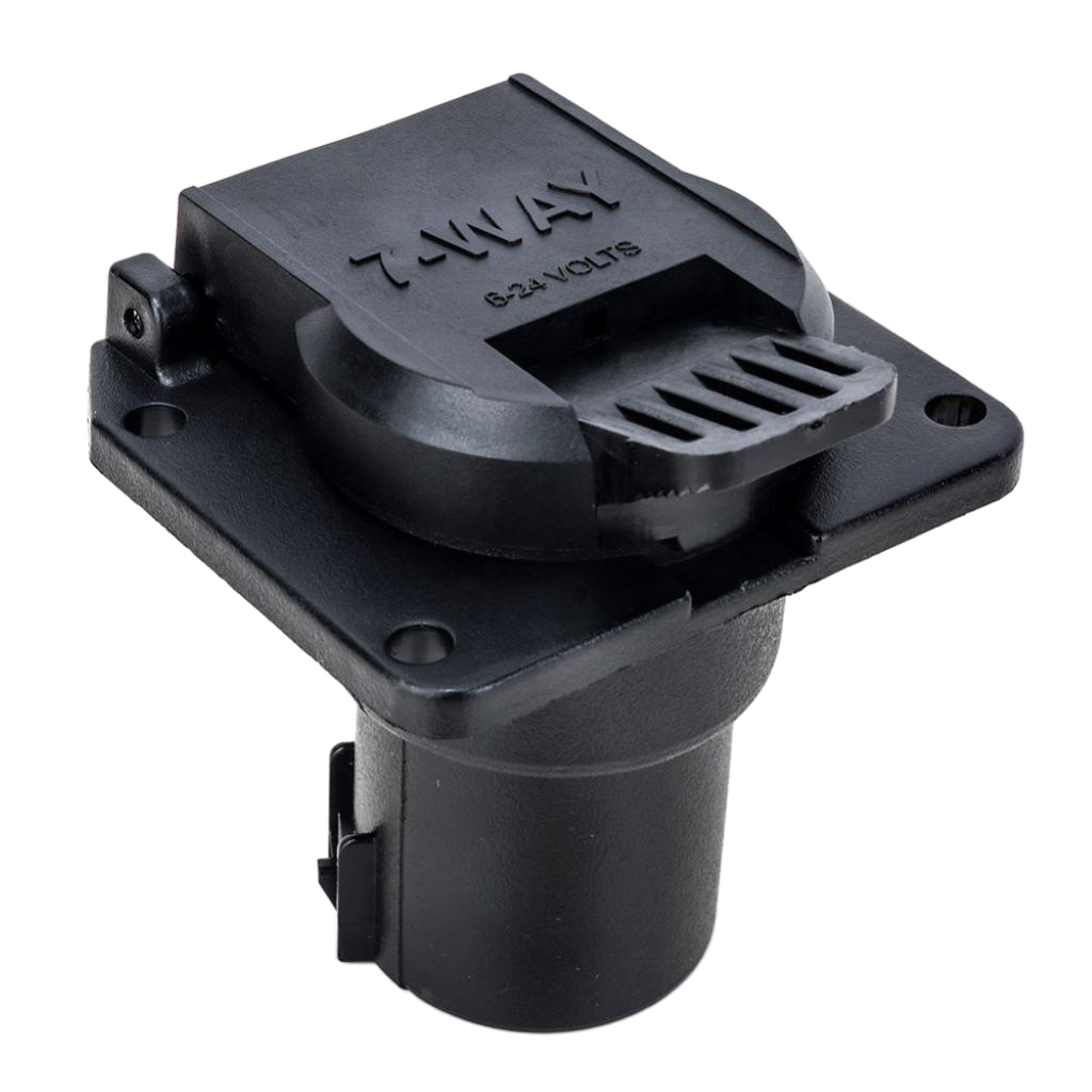 Embout de Remorque de Supérieure à 7 Broches Rondes pour Prise de Câblage 12V de Remorquage Attelage de Remorque