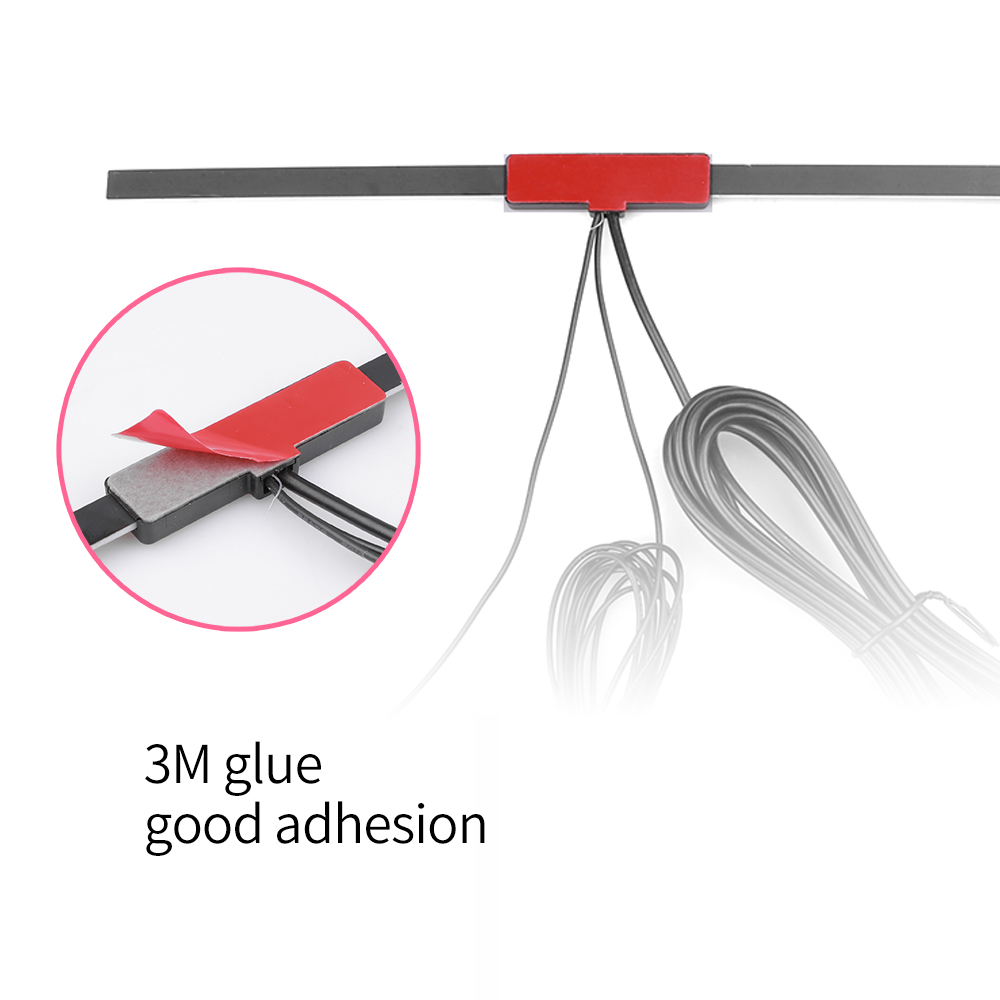 12V FM DAB Car Antenna Radio Amplifier Aerial Signal Receive Enhance for Volkswagen Renault Ford Honda Bmw A6 E46 E39 Mazda 6 A4