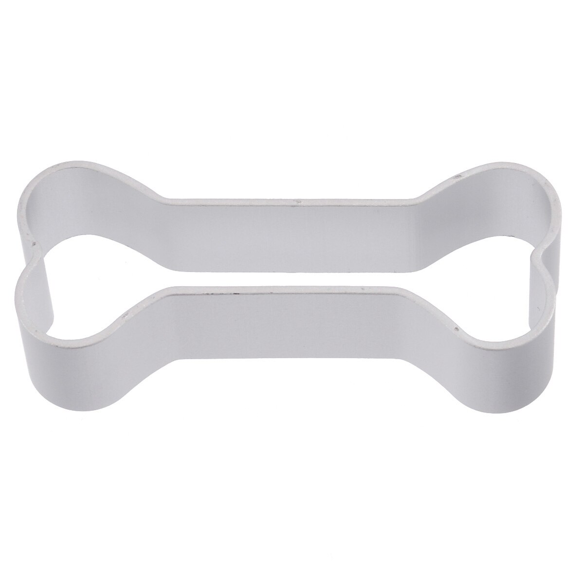 Mayitr-Molde para galletas con forma de hueso de perro 3D, herramienta de corte de acero inoxidable para Fondant, sellos de galletas, herramientas de cocina para hornear 6,5x2,5 cm