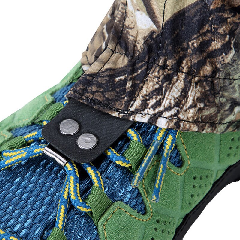 Männer Frauen Camping Wandern Klettern Wasserdichte Schnee Leggings Gamaschen draussen Tarnung Wandern Skifahren Radfahren Beinlinge Abdeckungen