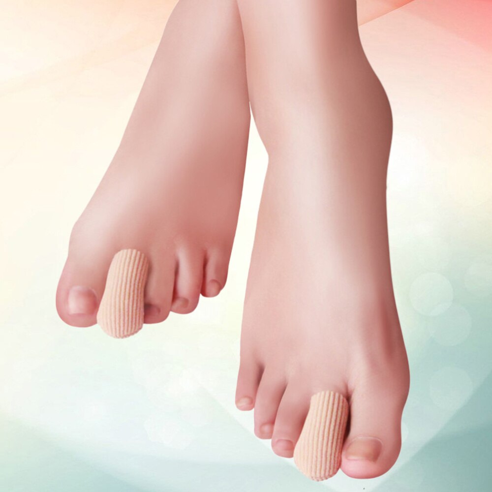 1Pair Fiber Closed Hammer Toe Straightener for Overlap Toes Bunion Toe Alignment