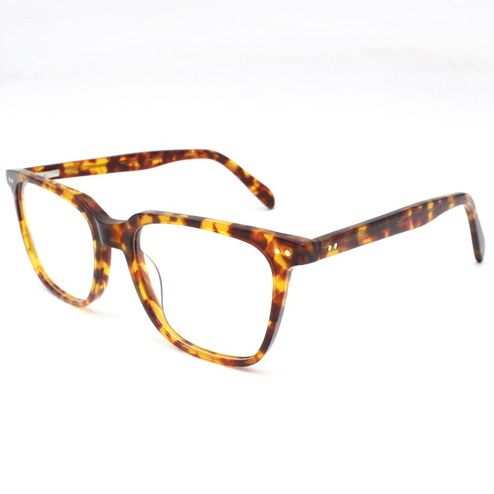 ALWAYSUV Occhiali A Lenti Trasparenti Con Montatura Rettangolare TR90, Unisex, Modello Fashion Classic - 5