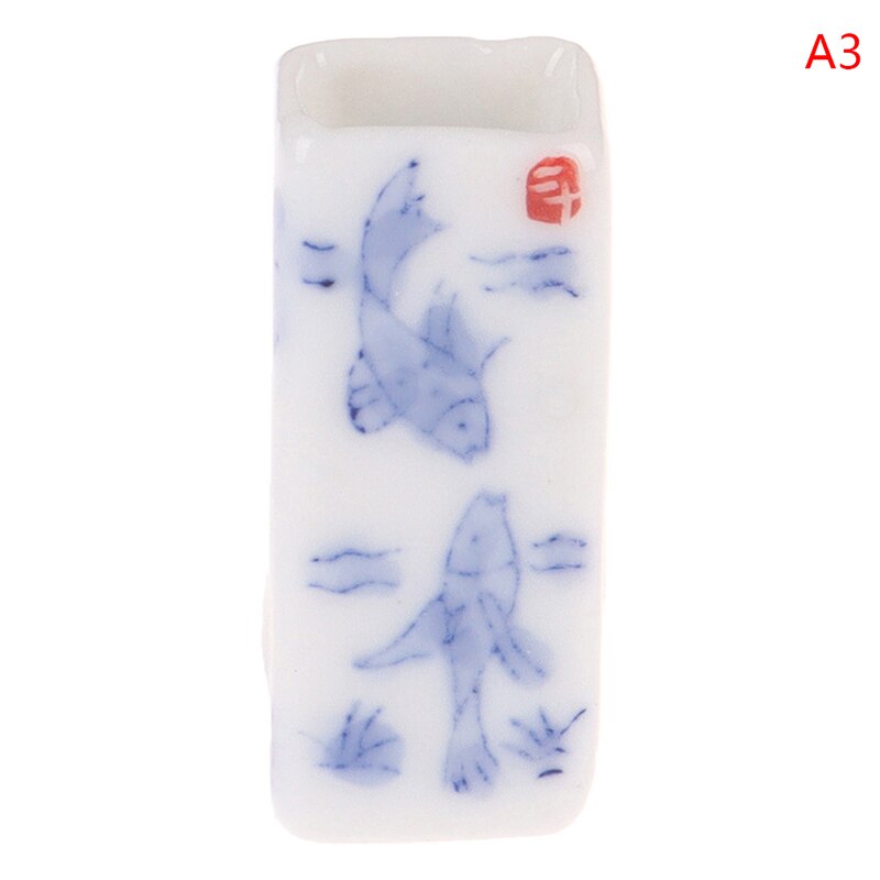 1:12 Dollhouse Miniature Ceramics Chopsticks Tube Model Kitchen Dolls Accessories Toys: A3