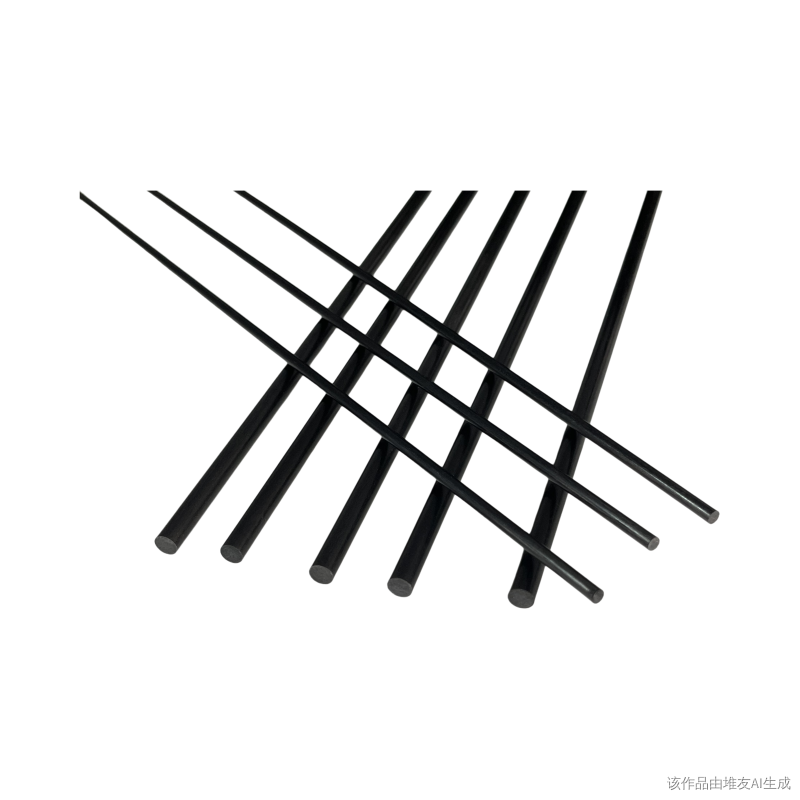 10pcs carbon fiber solid rods 1mm 2mm 3mm 4mm 5mm 6mm