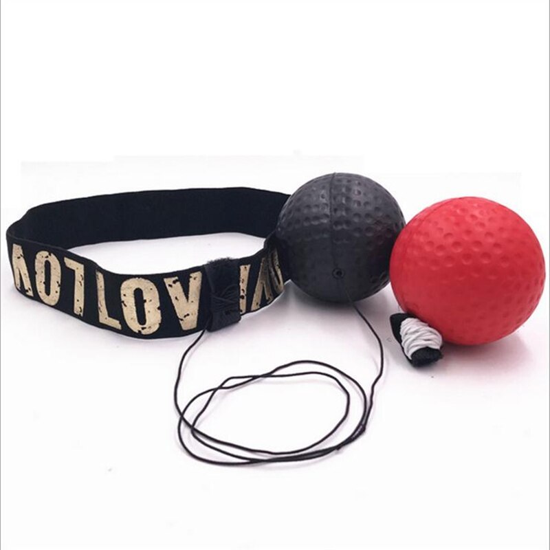 Bola de socos para boxe com reflexo e velocidade, bola para treinamento de reação para boxe sanda muay thai treinamento de mão e olho reação força
