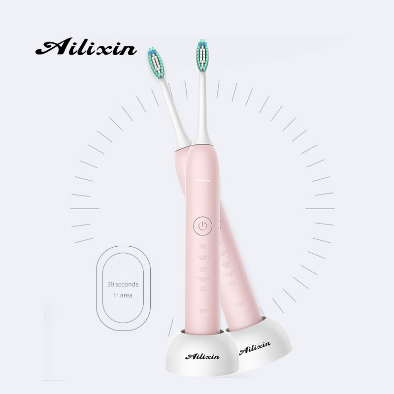 Water-proof whitening electric toothbrush sensitive gingival care soft wool charged acoustic ultra-automatic electric toothbrush