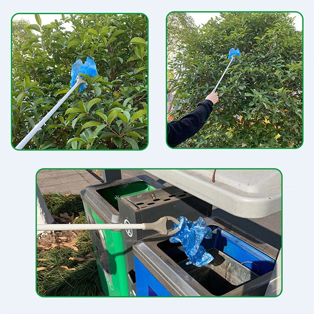 1Pc 40cm Trash Clamp Rubbish Pick Clip Garbage Cramp Iron Sanitory Worker Accessories
