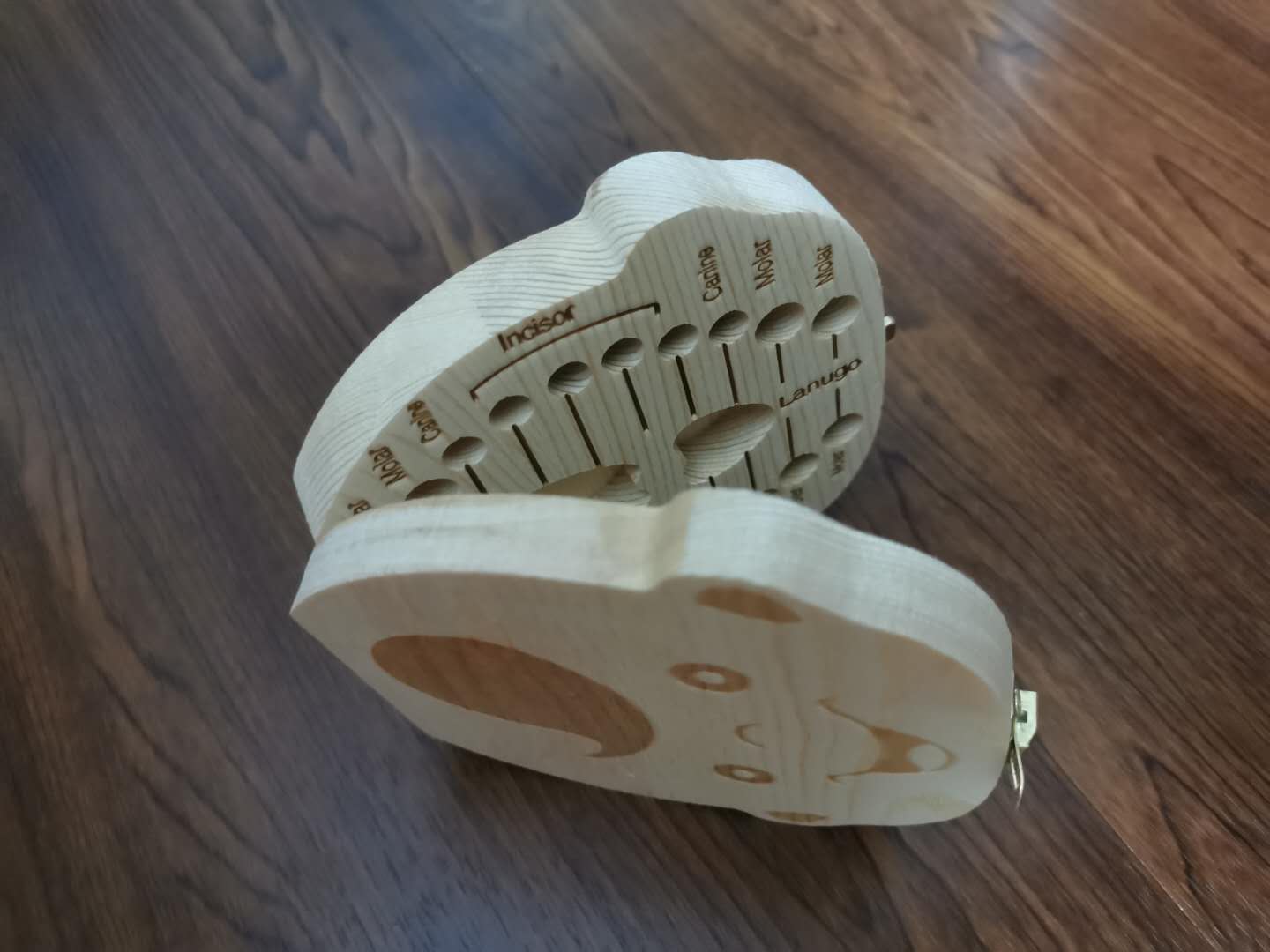 Houten Baby Jongen Baby Meisje Melktanden Opbergdoos Navelstreng Collectebus Creatieve Melk Tanden Baby Groei Gedenkteken Doos