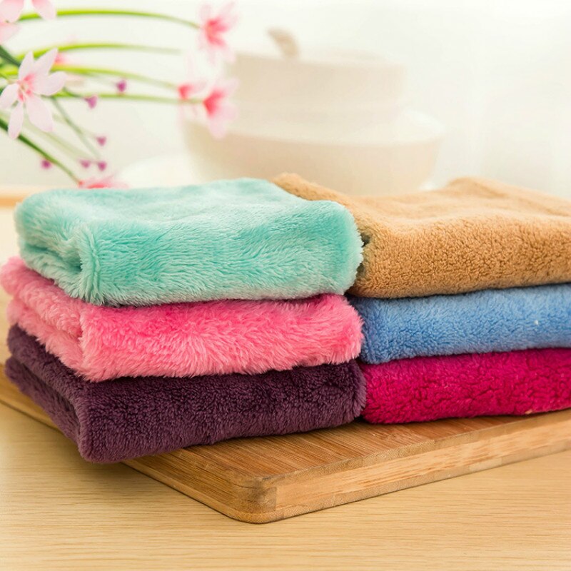 Bamboevezel vaatdoek Keuken Schoner Wipping Wassen Vodden Car Cleaning Handdoek Doek Badkamer Stof Handdroger Handdoek cozinha