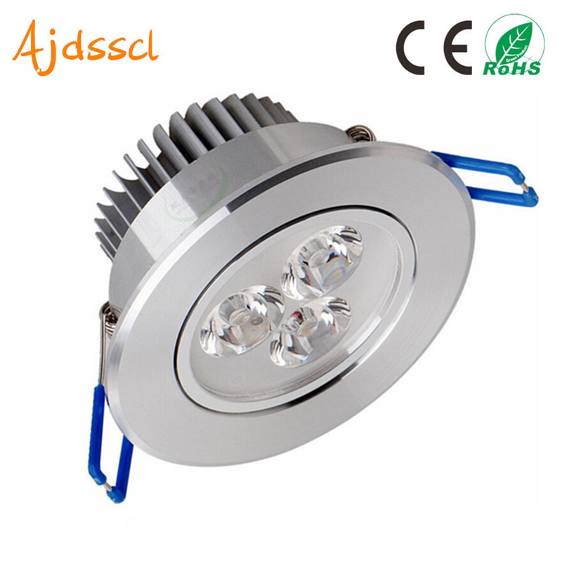 Led-downlight spot led-takinfälld 6w 9w 12w 15w 21w ac220v downlight dimbar led-downlight led-spotlight
