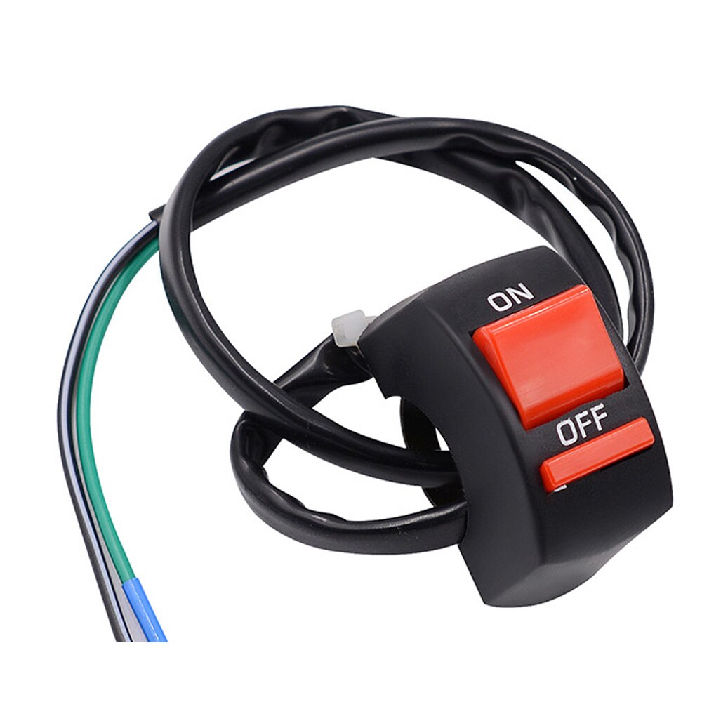 ATV Dirt Pit Bike Motorcycle Handlebar Switch Handlebar On Off Button Kill Switch Headlight Button Handlebar Controller Switch