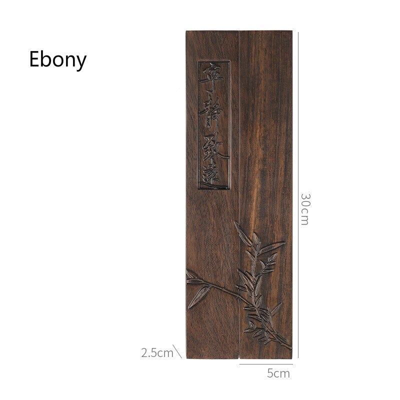 Paperweights Redwood Chinese Calligraphy Painting Special Paperweights Classical Carving Craft PaperWeight Stationery Supply: L