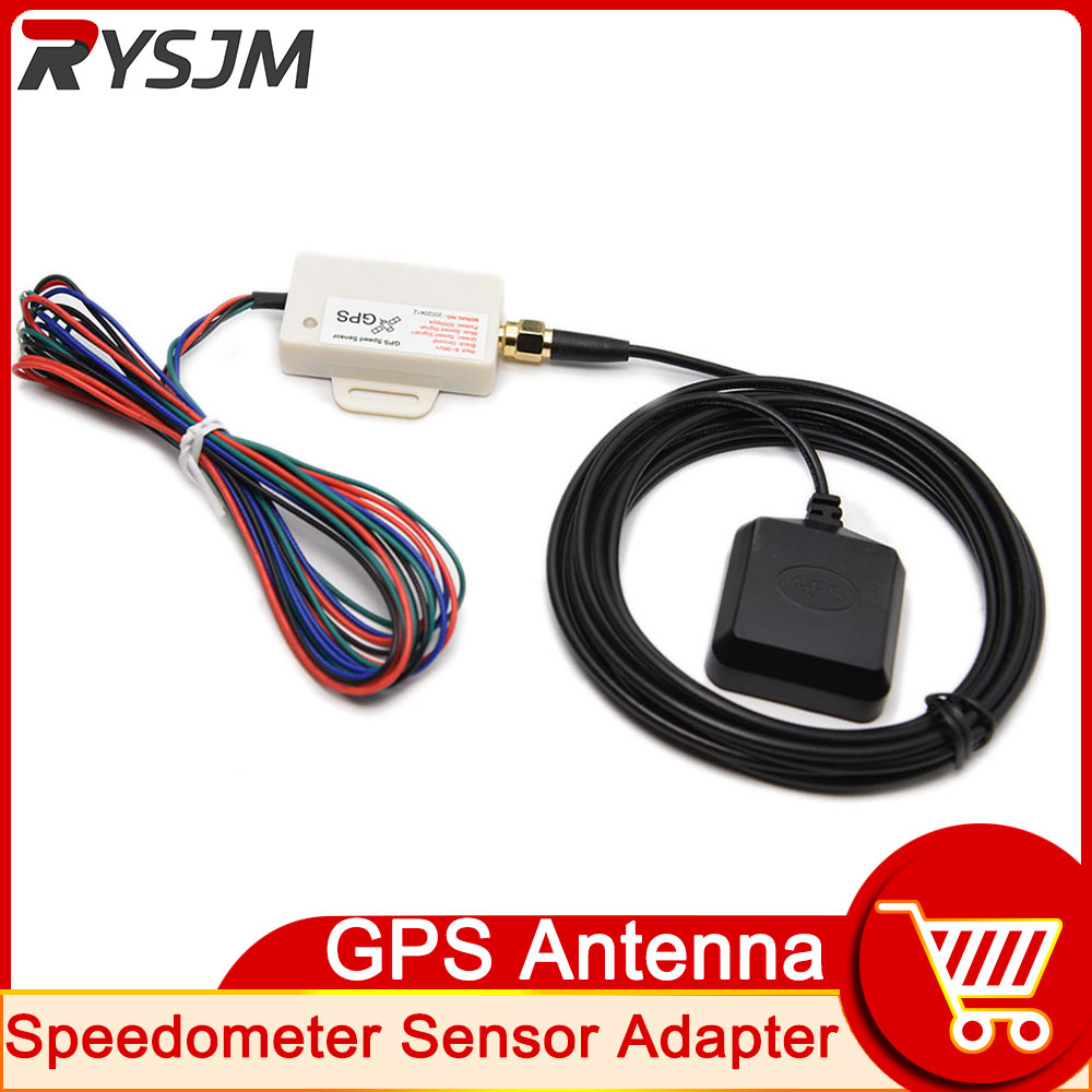 Annonce speedometer sensor adapter gps antenne gps hastighedssender skjult til puls signaludgang hastighedssignal til speedometer/omdrejningsmåler