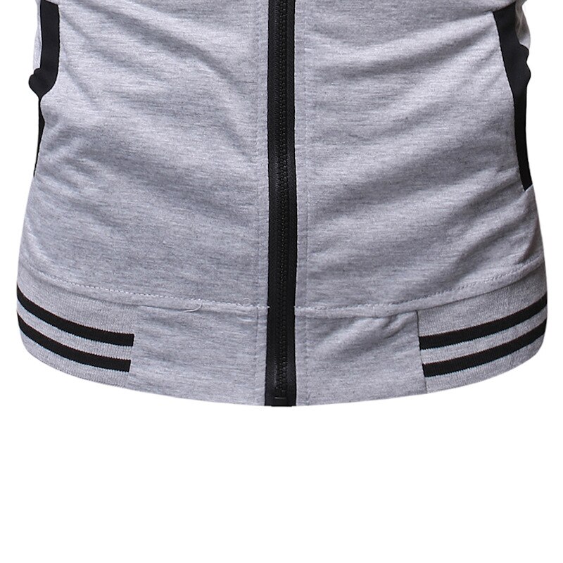 Hip Hop Heren Vesten Mouwloze Slim Fit Elastische Hooded Vest Mannen Casual Gilet Homme Rits Pocket Vesten Jas Vest XXL