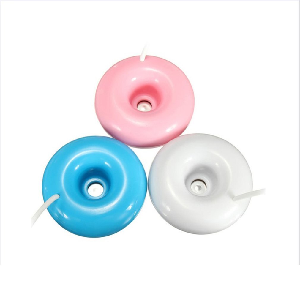 Donut Humidifier Aroma Essential Oil Diffuser Mini Moisture Fogger Humidifi USB Powered Mini Sprayer Home Atomizer Aromatherapy