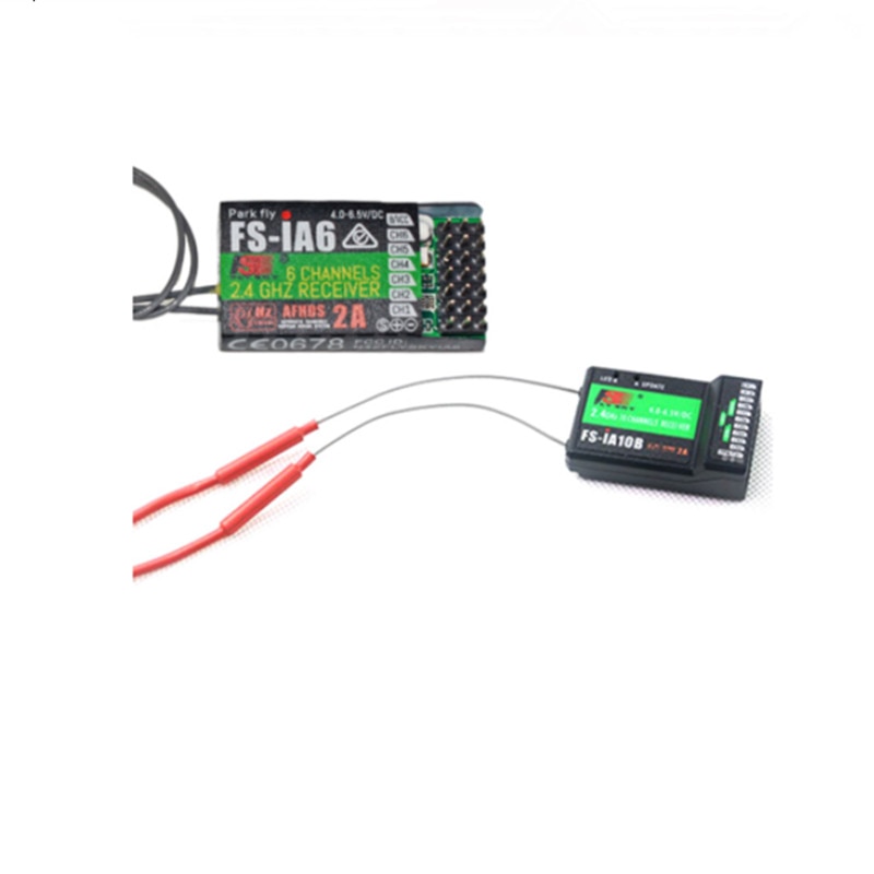 Original flysky  ia6b ia6 ia10b fs -ia6/ fs -ia6b/ fs -ia10b 6ch 2,4g antena dual rc receptor til flysky fs -i6 fsi 6 fs-i6 fs-ia10b