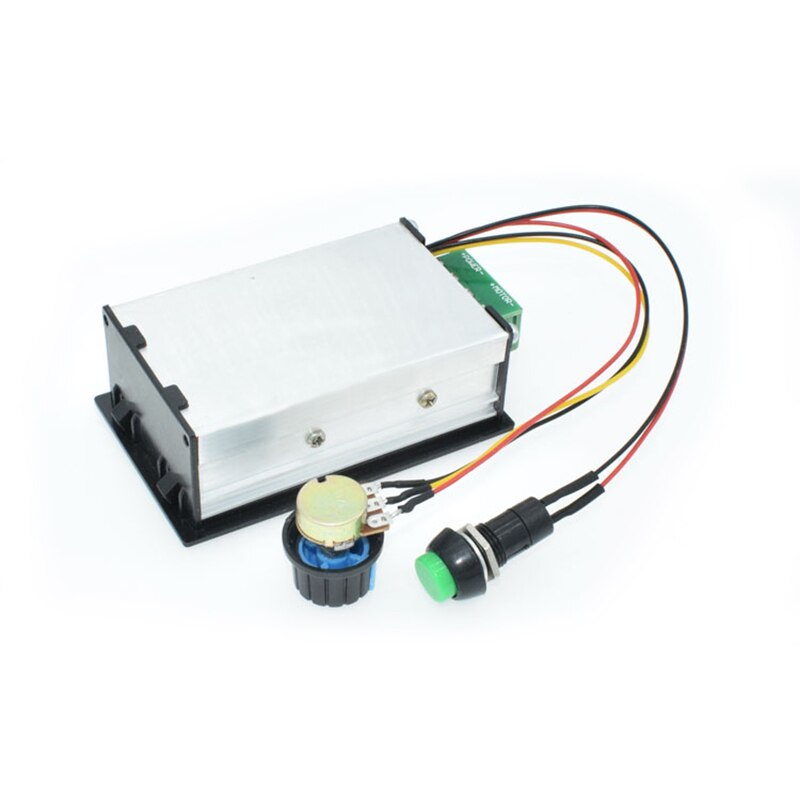 30a digitale ledet likestrøm motorhastighetsregulator  dc 6-60v 12v 24v 36v 48v 30a pwm hastighet justerbar trinnløs regulator regulator