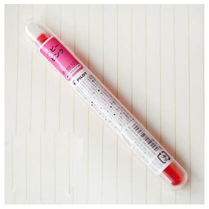 1PC transparent calligraphy pen and ink, Pilot DIY filofax drawing graffiti pens, planner pen: pink ink
