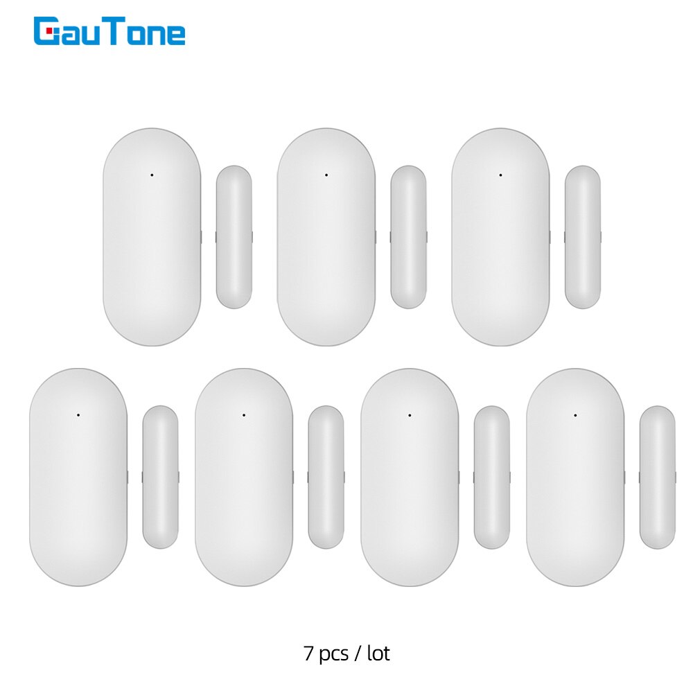 GauTone 433MHz Window Door Sensor Open / Closed Alert Detectors Home Security Door Alarm System: 7