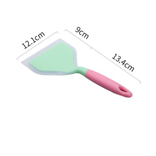 Aluminiumslegering jade simrede rissten mini rektangulært stegt æg non-stick pande tyk æg flad bund lille stegepande  ll101911: Grøn