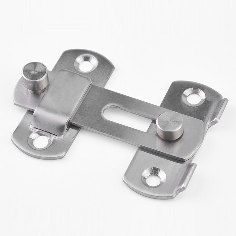 1Pcs Stainless steel Safe Door Bolts/Window/Drawer/TOILET/Bolts Manual Automatic Security Bolt Barrel Anti-theft door Buckle