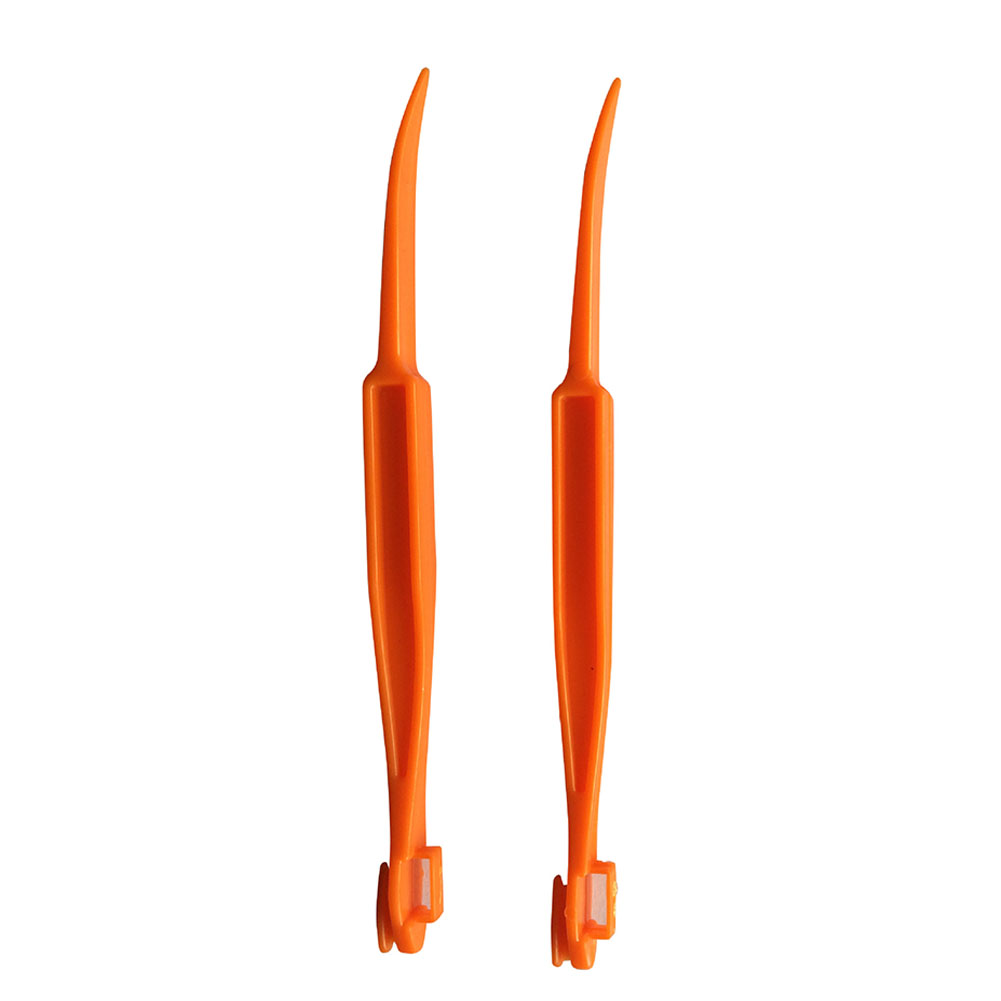 2pz Arancione pelatrici Agrumi Taglierina Doppio di lato Limoni di Rimozione Apri Accessori Da Cucina gadget (Arancione)